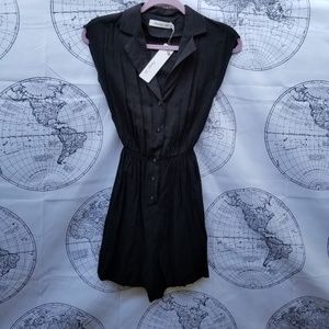 Modcloth Button Down and Collared Romper